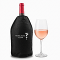 Rafraîchisseur isotherme Wine and Flow pour bouteille de vin avec verre de rosé